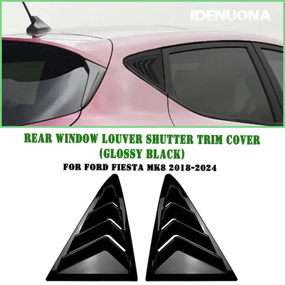 Rear Window Side Louvers for Ford Fiesta MK8 (2018-2024)