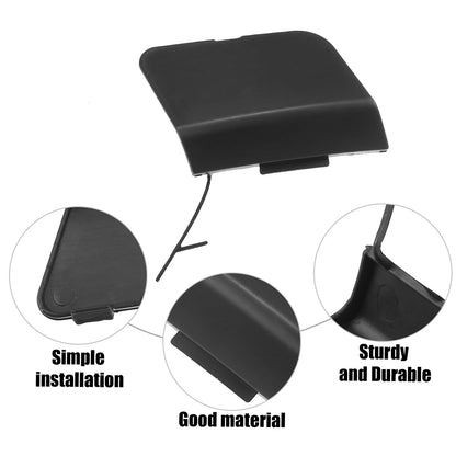 Front Right Tow Hook Cover for Subaru Forester (2014-2018) Black