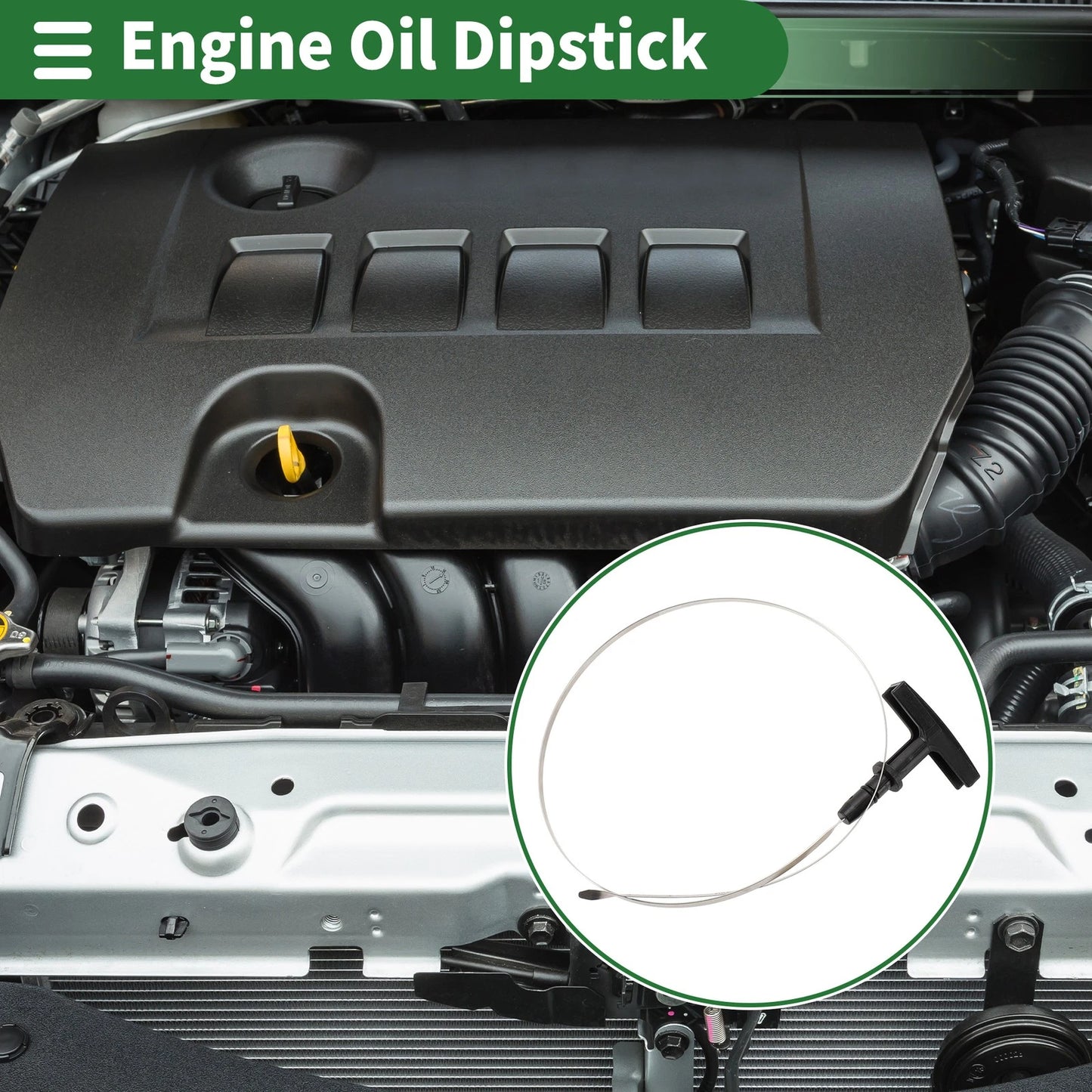 Engine Oil Dipstick for Ford Mustang 3.8L (1996-1998)