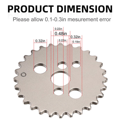 Camshaft Sprocket 28T for Honda XR80R/CRF80F (2000–2013)