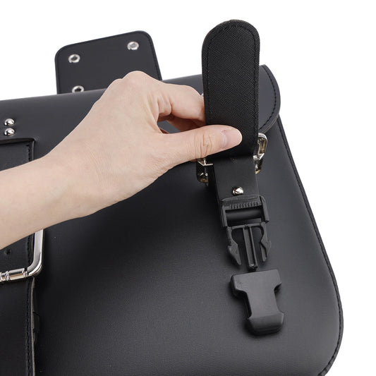 18L Universal Black Side Bag for Motorcycles