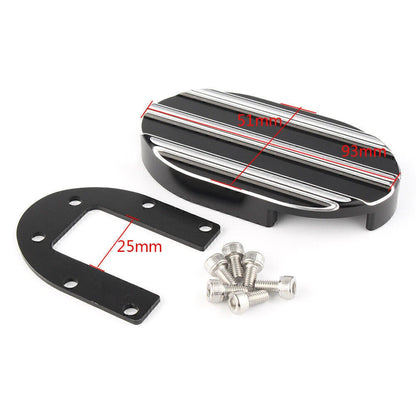 CNC Aluminum Brake Pedal Pad for Harley Sportster XL883 XL1200 V-Rod (2004-2023)