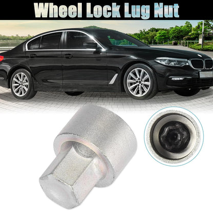 Wheel Lock Lug Nut Anti Theft Lug Nut Screw Removal Key for BMW 3/5/7 Series