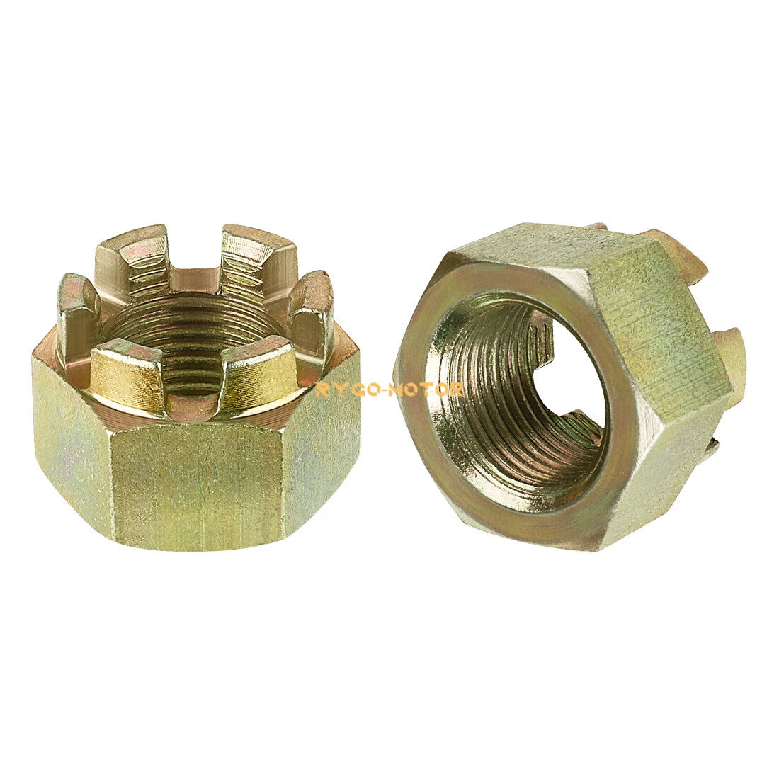 2 x Rear Axle Castle Nut w/ Pin for Polaris Trail Blazer (1990–2013)