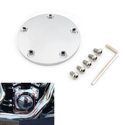 Domed Timing Points Cover for Harley Twin Cam Softail Dyna Fatboy (2000-2017)