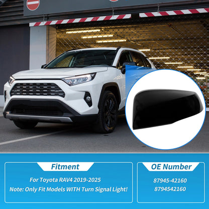 Left Mirror Cover for Toyota RAV4 (2019-2025)