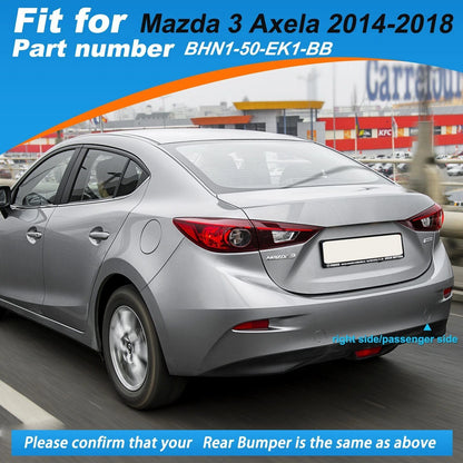 Rear Bumper Tow Hook Cover for Mazda 3 Axela (2014–2018)