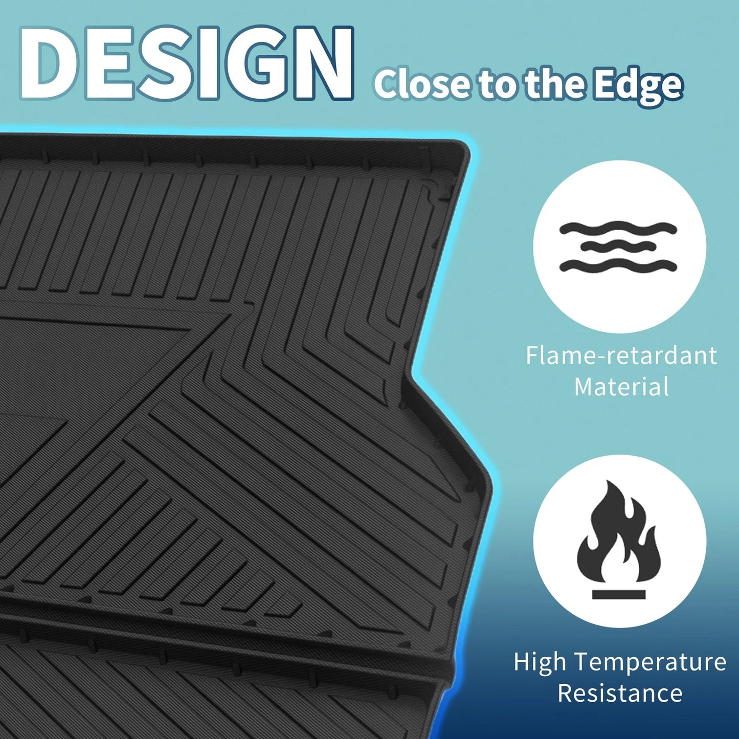 Cargo Liner Rear Trunk Mat for Toyota Highlander (2006–2014)
