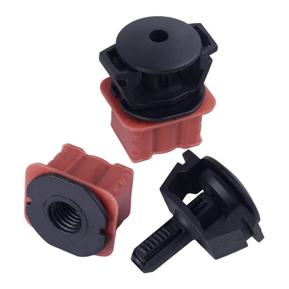 Red  Upper Radiator Mounts for Mercedes W204 W211 W216 E320 (2003-2016)