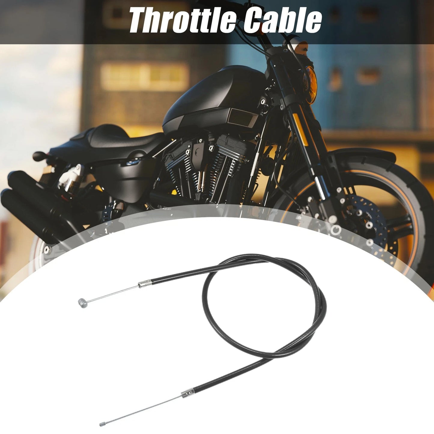Throttle Cable Straight Connector 49cc for Motorcycle Dirt Pit Bicycle