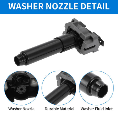 Headlight Washer Nozzle for Toyota Land Cruiser 2016-2019