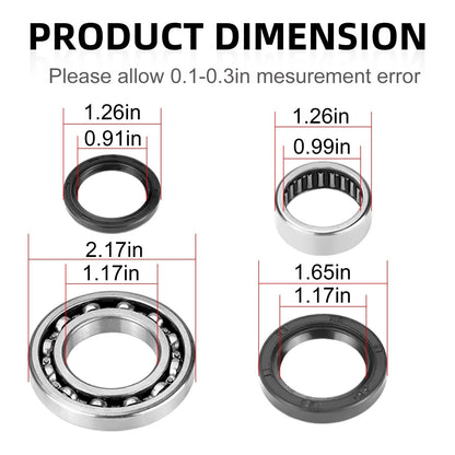 Differential Bearing Seal Kit for Polaris Ranger 800 2010-2011 4x4/6x6 EFI
