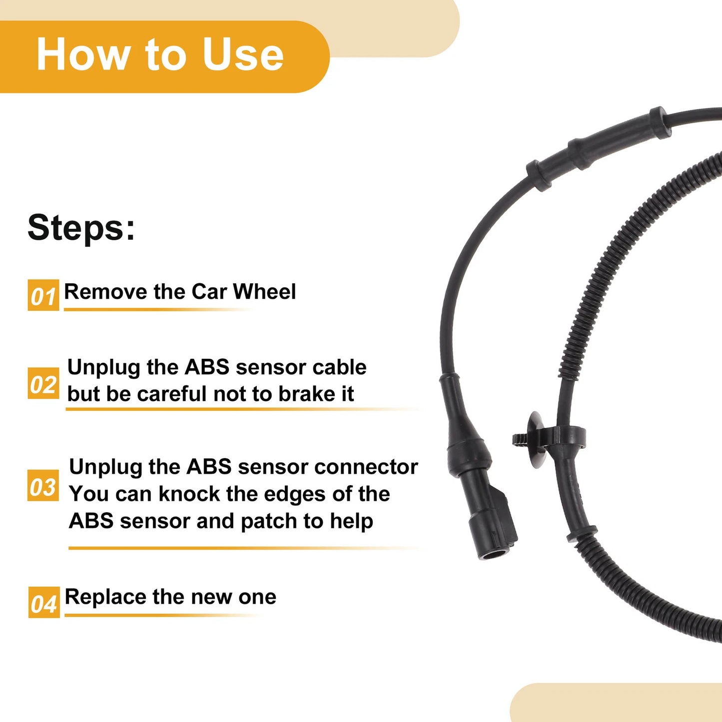 ABS Wheel Speed Sensor for Ford Explorer (2006-2010)