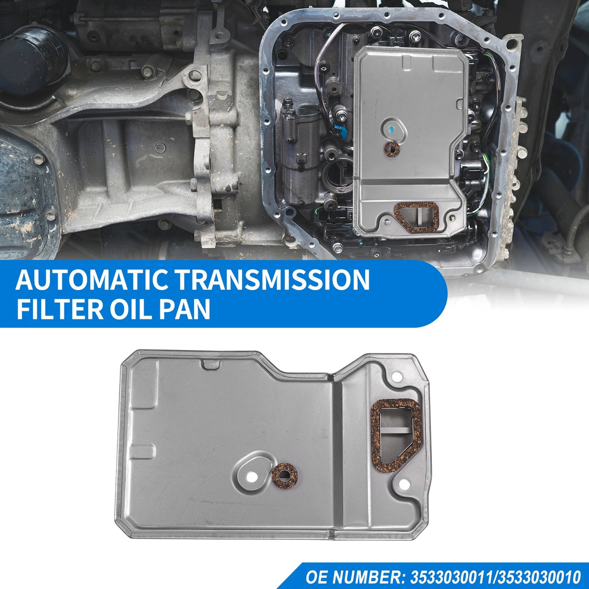 Transmission Fluid Filter & Oil Pan for Toyota 4Runner (1989–2024)