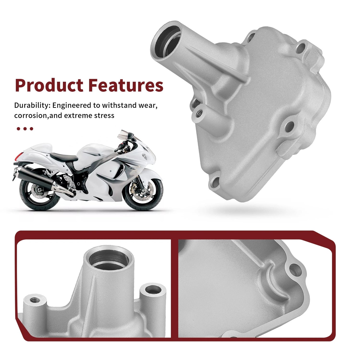 Gear Shift Cover w/ Gasket for Suzuki Hayabusa 1300 GSX1300R (1999–2007)