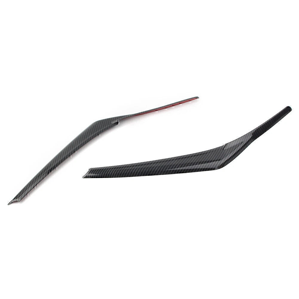 Black Headlight Eyebrow Trim for Toyota Camry SE XSE (2018-2024)