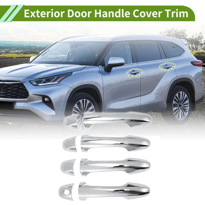 Exterior Door Handle Cover Trim for Toyota Highlander (2015-2019)