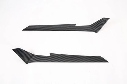 Carbon Fiber Front Center Grille Lid Cover Trim for Toyota Sienna (2018-2020)