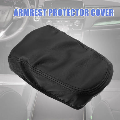 Microfiber Leather Black Armrest Cover for Volvo XC40 (2018-2022)