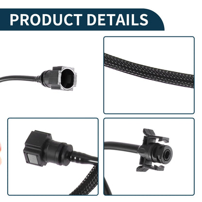 Radiator Hose Coolant Pipe for Volvo S60 (2013-2016) Black 1 Pcs