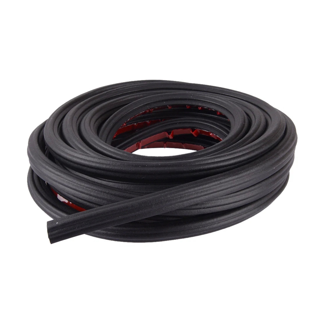 3-Layer Rubber Car Door Seal Strips Weatherstrip for Universal Vehicles 5M