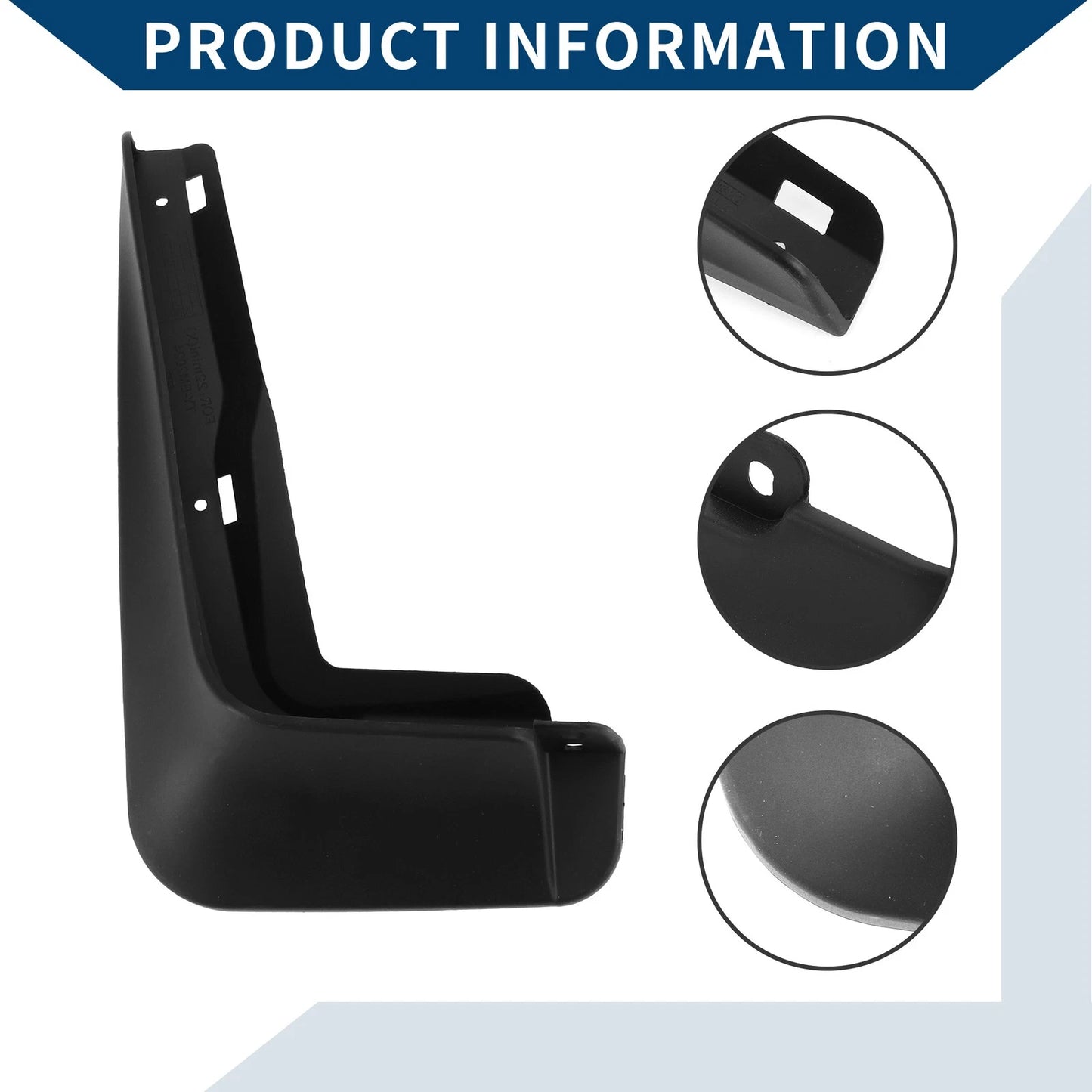 Mud Flaps Splash Guards 1 Set for BMW MINI Cooper (2022-2024)