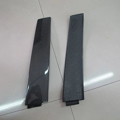 Real Carbon Fiber Replace B Pillar Cover Trim for Nissan Skyline R33 1994-1997