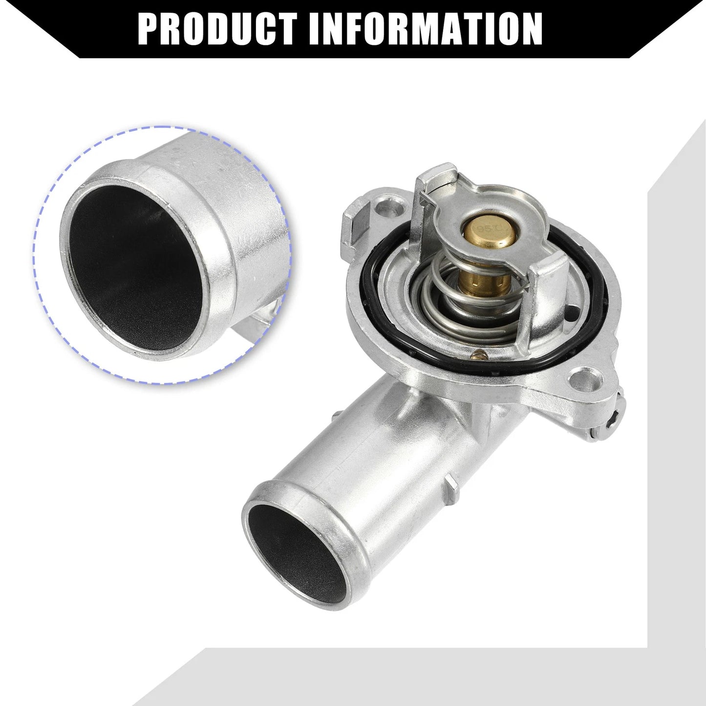Engine Coolant Thermostat Housing Assembly for Dodge Challenger