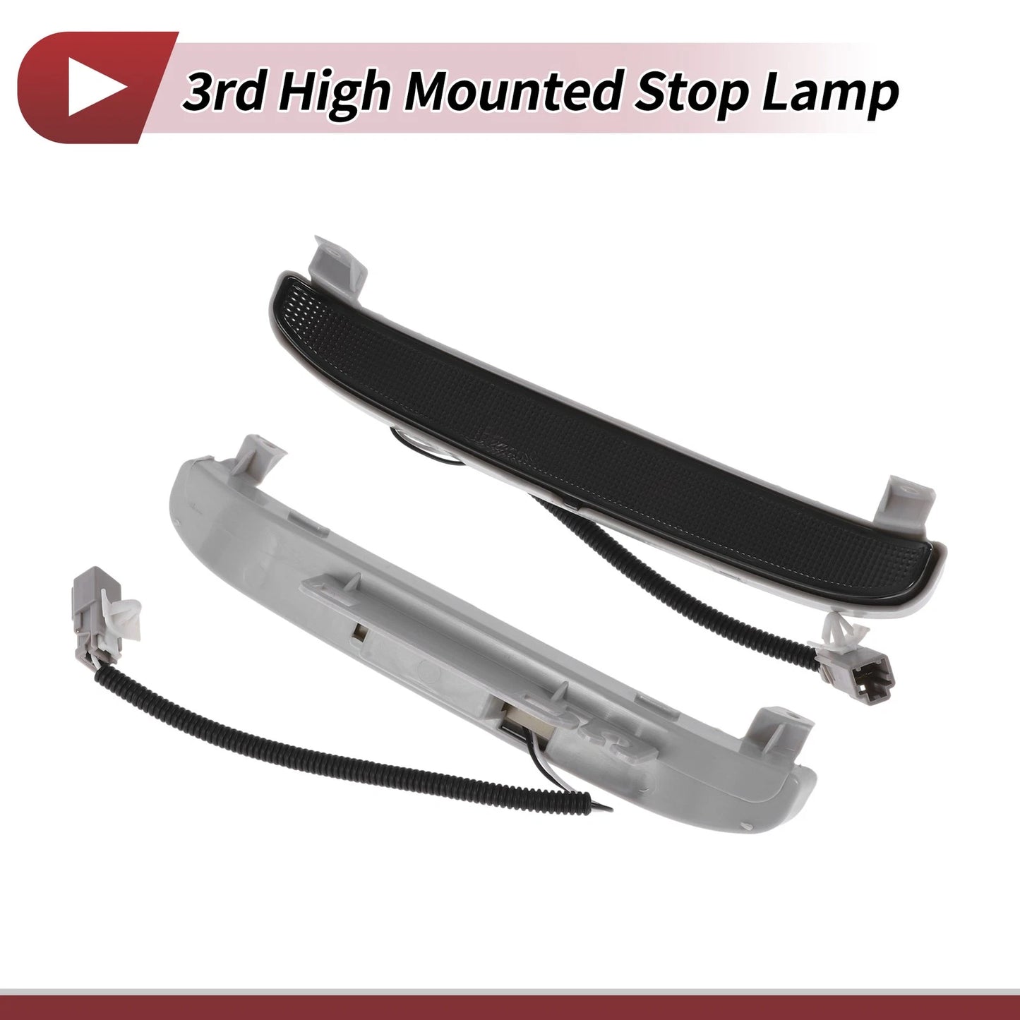 Black LED Third Brake Light for Honda Civic EX 2 Door Coupe (2001-2005)