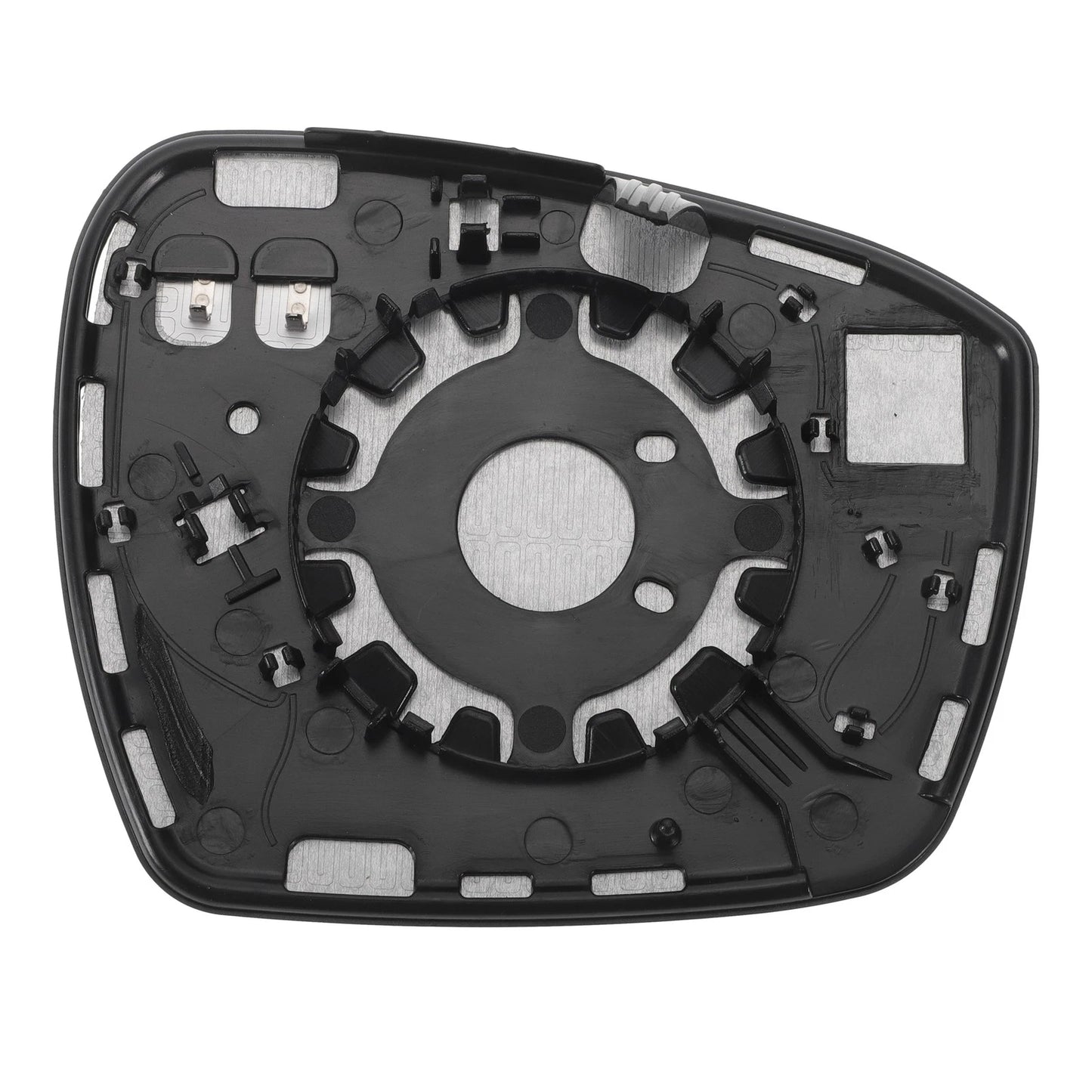 Left Side White Heated Mirror Glass for Ford S-MAX (2015-2023)