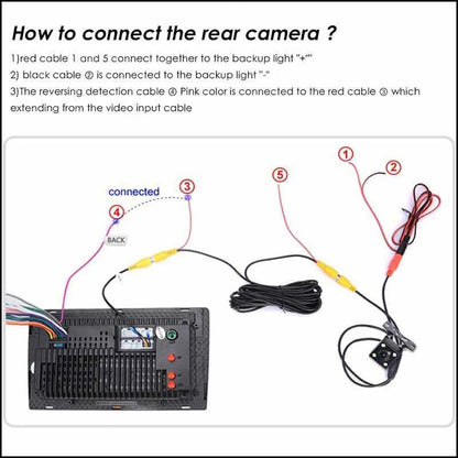 Reverse Rear View Backup Camera for Lexus ES250 ES300h ES350 GX460 IS300
