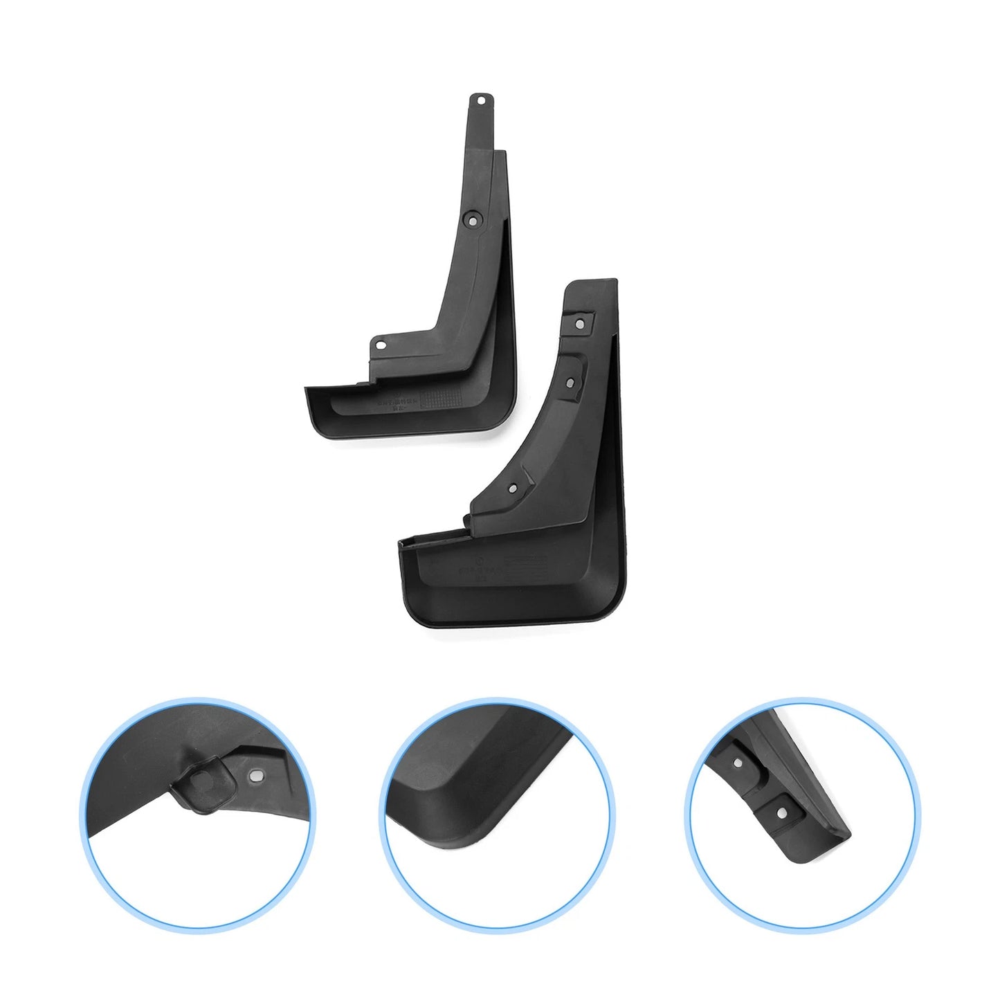 Front & Rear Mud Flap Splash Guards for Ford Escape (2020-2021)