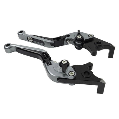 CNC Folding Extendable Brake Clutch Levers for DAYTONA 675 R SPEED TRIPLE (2013-2018)