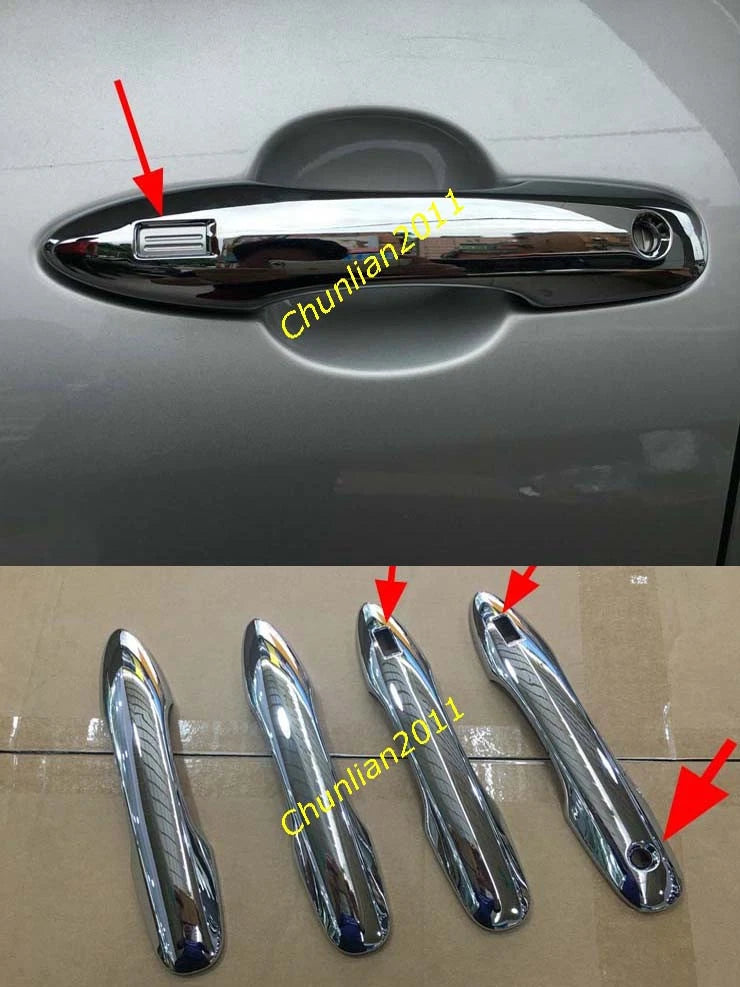 Chrome Door Handle Cover Trim for Toyota Prius XW50 (2016-2018)