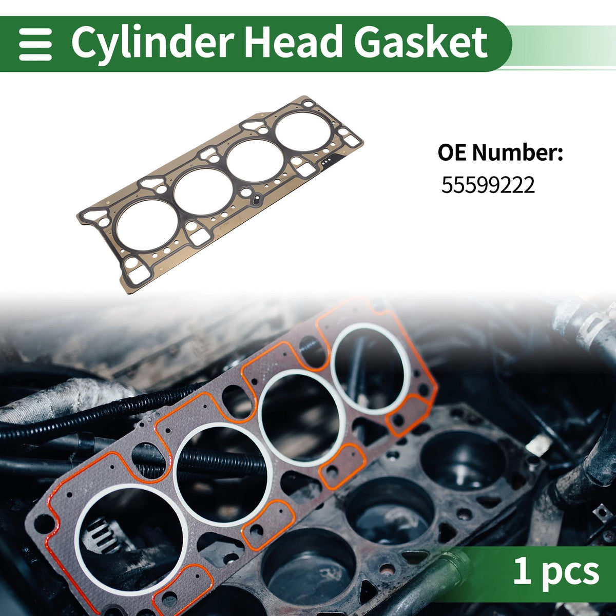 Cylinder Head Gasket 2.8L for Chevrolet Colorado Left & Right (2022 - 2022)