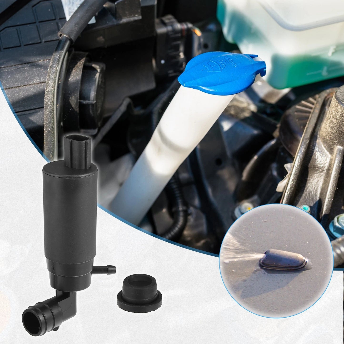 Windshield Washer Pump for Toyota Corolla (2001-2007)