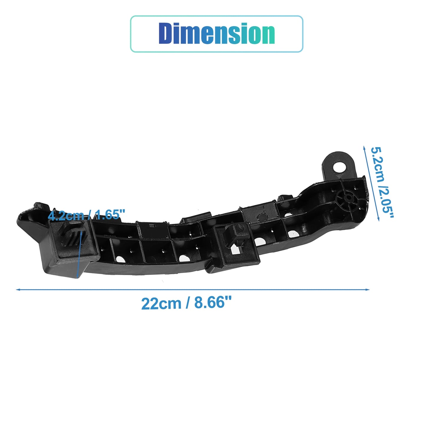 Front Bumper Mounting Support Brackets  for Honda CR-V (2017-2019)