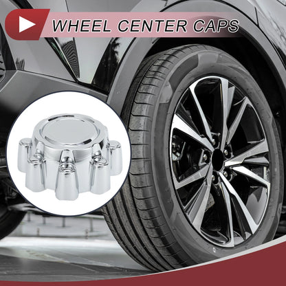 Wheel Center Cap for Ford F250 (2005-2007) Chrome Silver Tone Plastic 1 Pc
