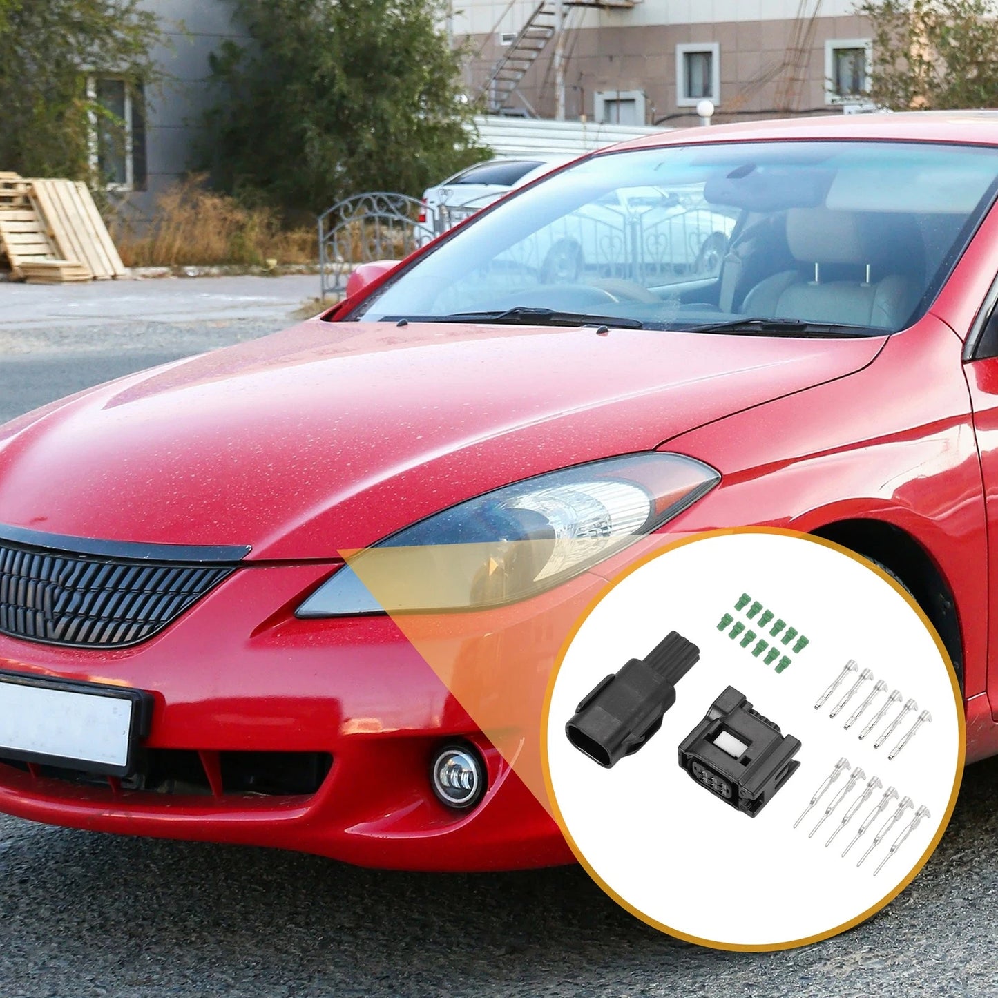 6 Pin Reversing Sensor Connector Plug for Toyota (All Years)