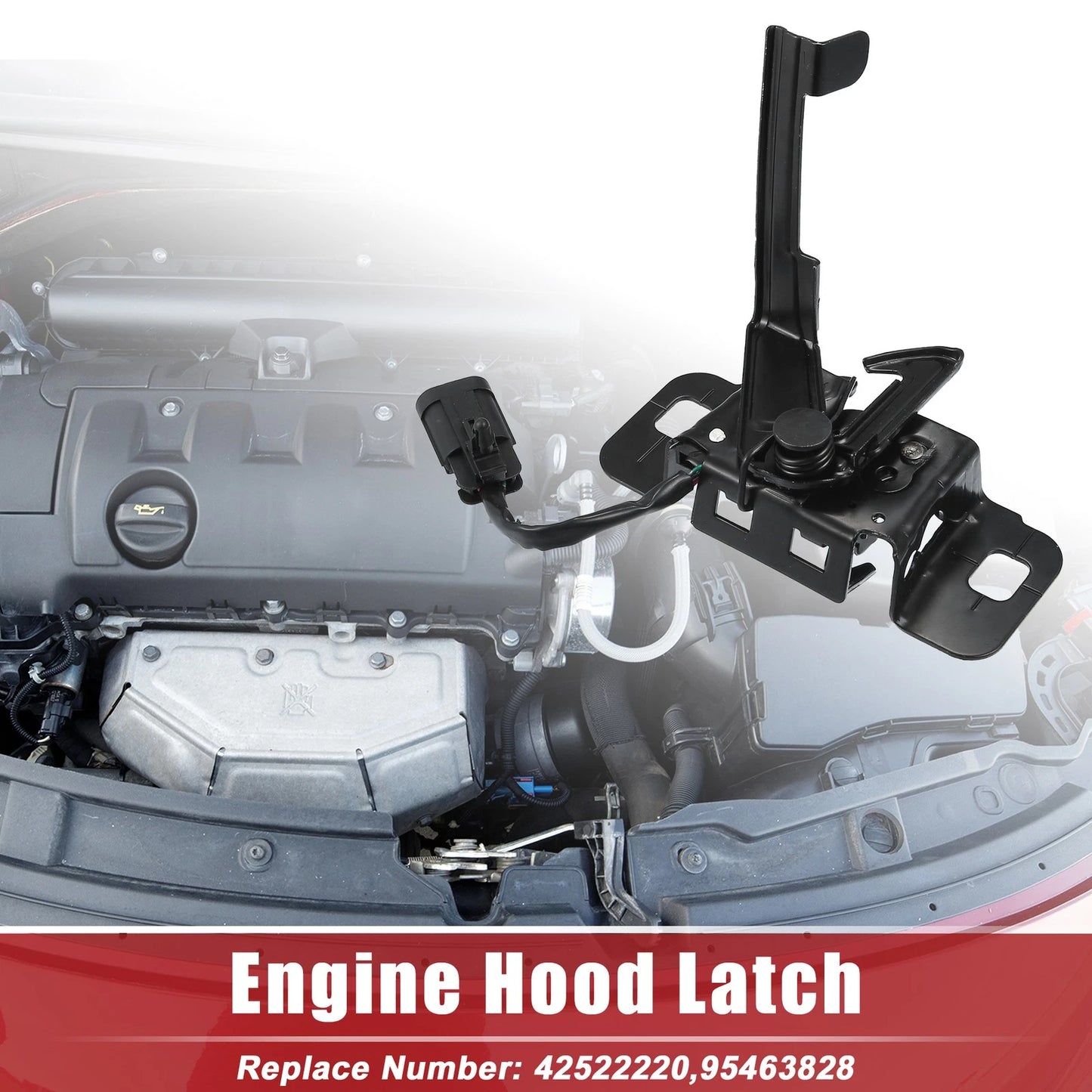 Hood Latch w/ Sensor for Chevrolet Cruze (2012-2016)