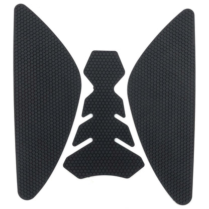 3 x Black Gas Tank Traction Grip Side Pad Covers for KAWASAKI Z650RS (2021-2023)