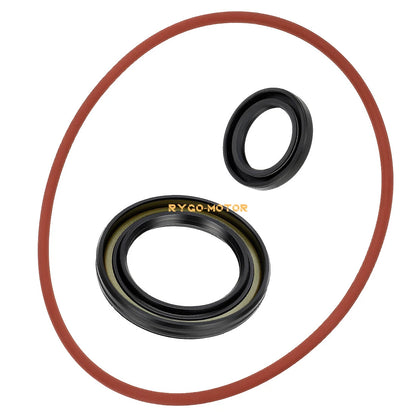 Rear Brake Drum Dust Seal O-Ring Kit for Yamaha Big Bear Bruin Grizzly Wolverine