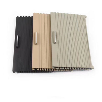 1pc Beige Rear Row Center Slide Roller Blind Cover for Benz C/E Class (2007-2015)