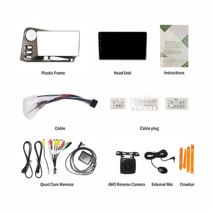 9" Quad Core GPS Android 13 Headunit for Toyota Matrix (2003-2008)