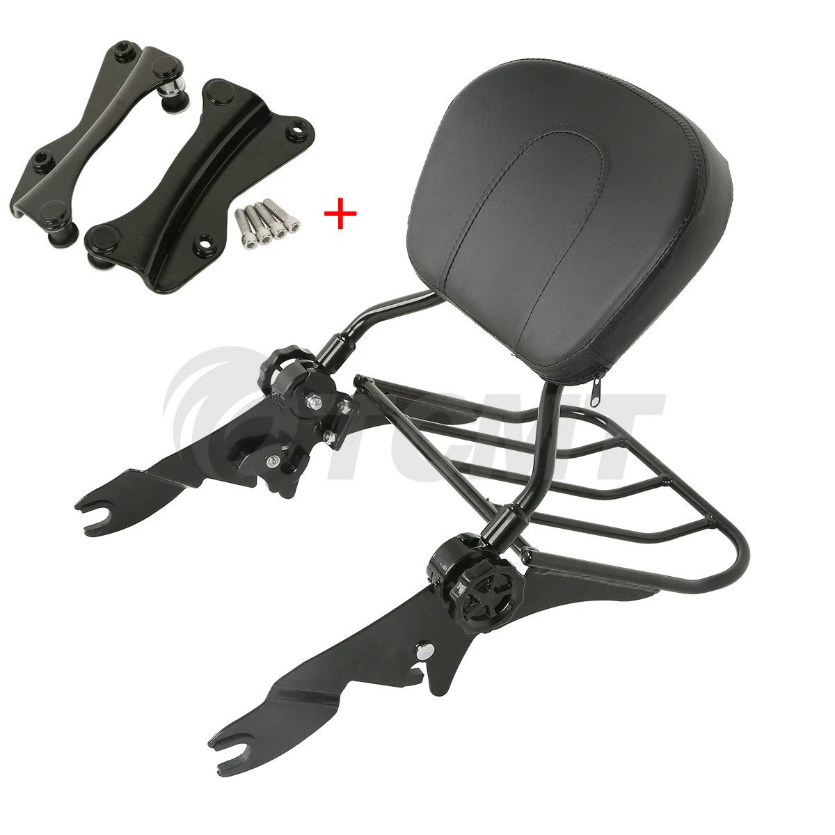 Docking Kit Luggage Rack Sissy Bar Backrest for Harley Touring (2014-2025)