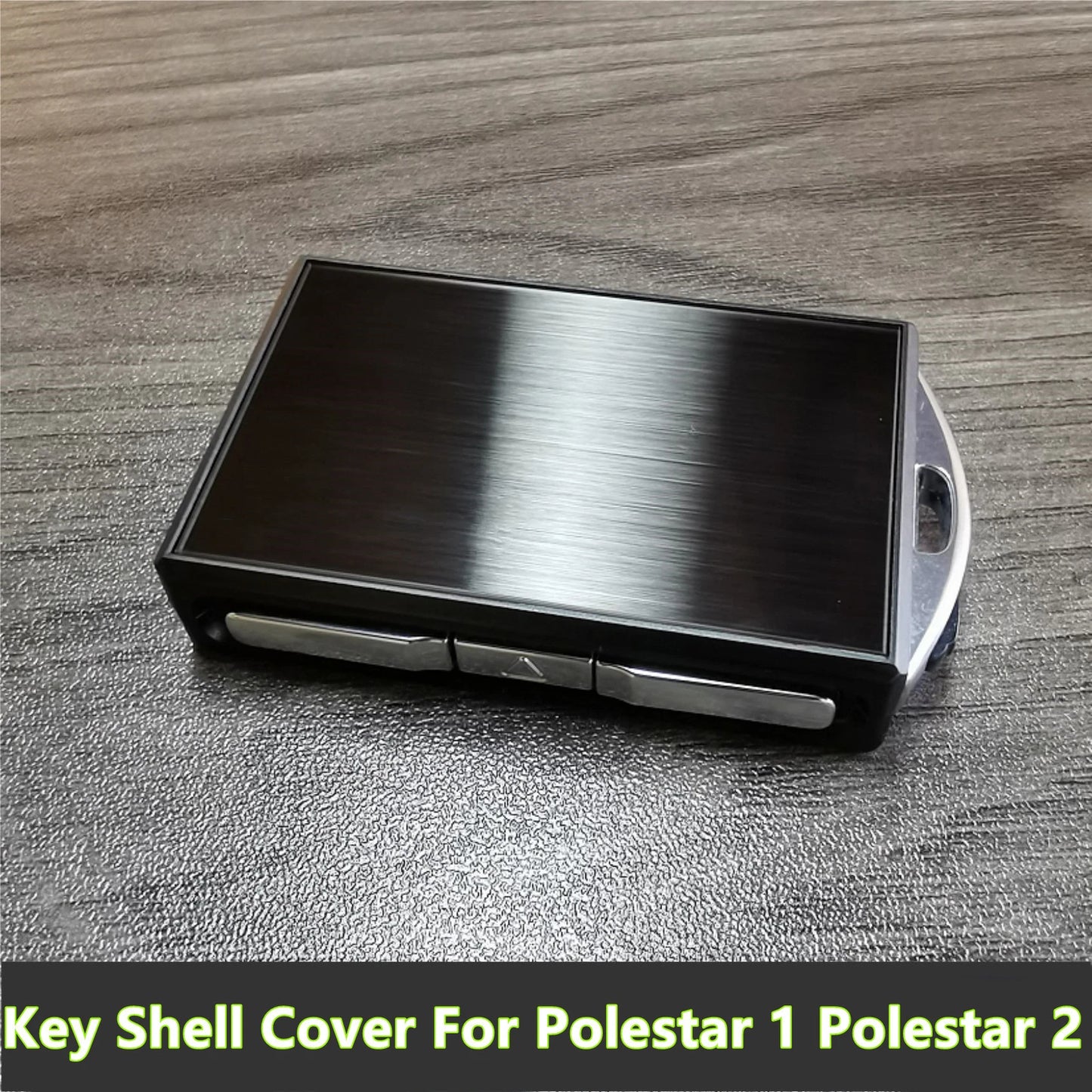 Key Fob Cover Shell Zinc Alloy - Silver Black Blue for Polestar 1 2 (2019–2021)