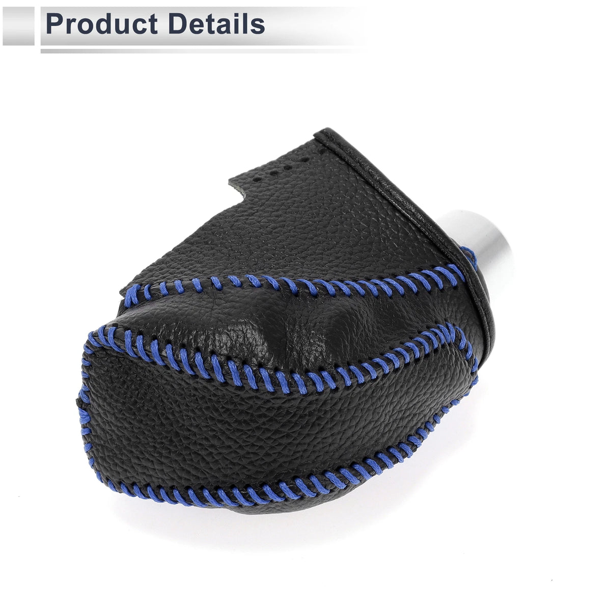 Car Gear Shift Knob Cover for Subaru Impreza (2017-2023) Pebbled Black Blue