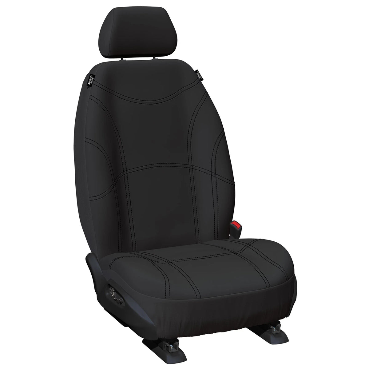Front Black Neoprene Car Seat Covers for Landcruiser UZJ100 (1998–2007)