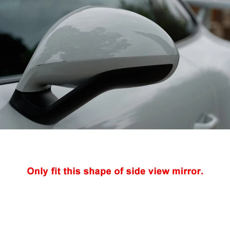 Dry Carbon Fiber Add-on Side Mirror Cover Caps for Porsche 911 991.2 2017-2019