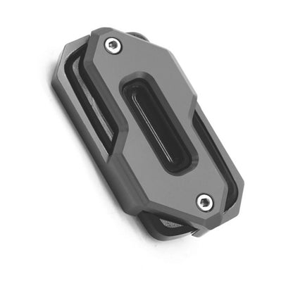 Gray Front Brake Fluid Reservoir Cover for Honda CB650F (2014-2019)